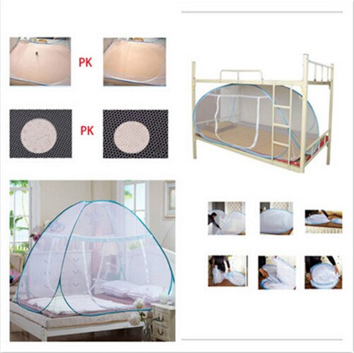 New Portable Pop Up Camping Tent Bed Canopy Mosquito Nets Twin Full Queen King Size Anti Mosquito Net